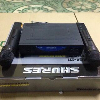 Bộ Micro Karaoke Không Dây SHURE SH - 227