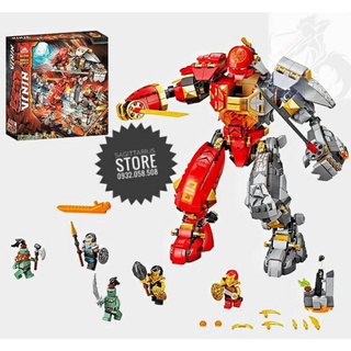 Bộ Lego 11555 Lắp Ráp Chiến Giáp Hợp Thể Cửa Kai và Cole ( 998 Mảnh ) [Hot]