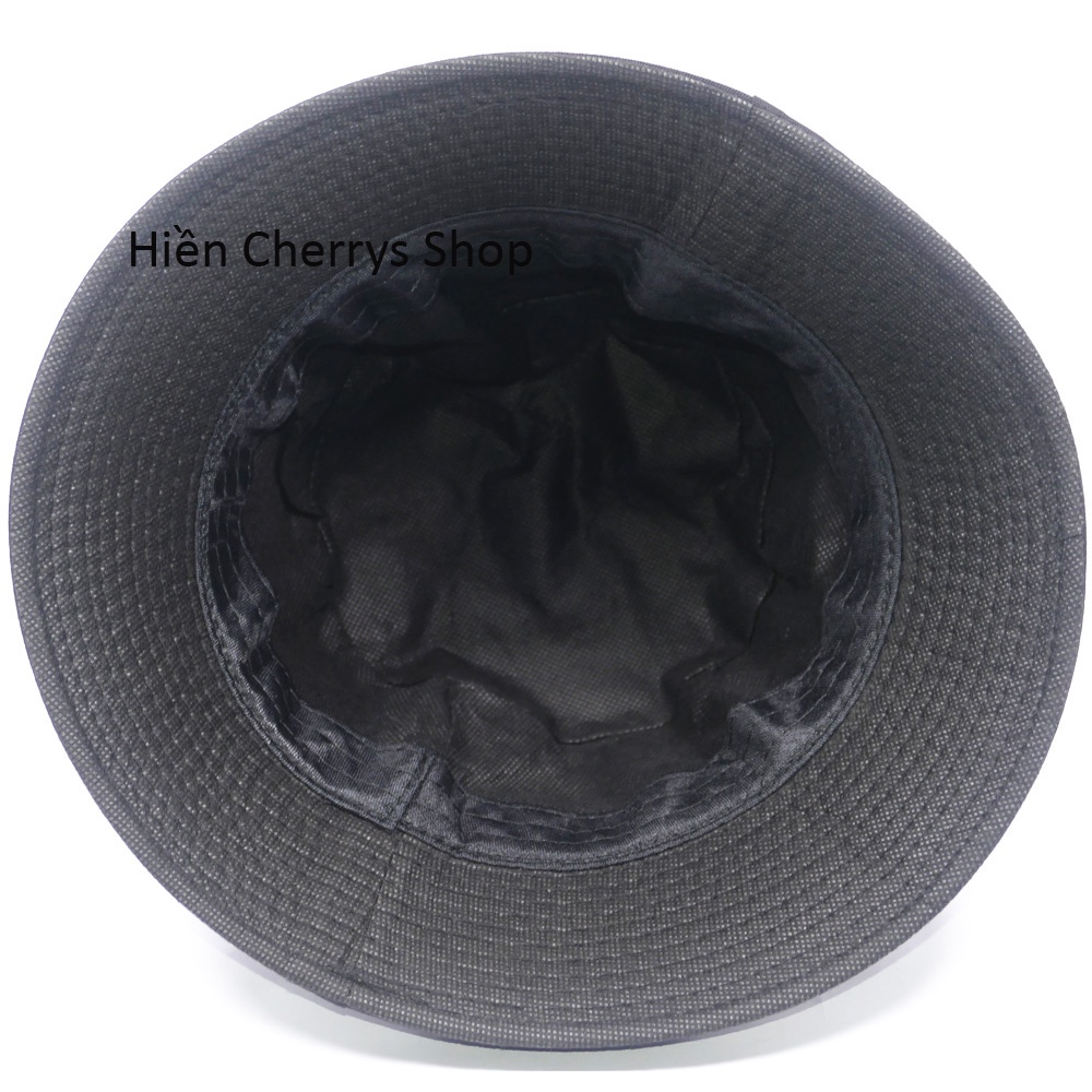 Nón tai bèo Bucket các loại - Đen thích hợp cho mọi lứa tuổi và tuổi teen