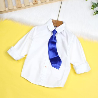 Cà vạt thắt sẵn cho bé trai dự tiệc, mix đồ