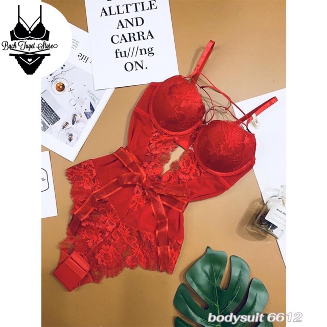 Bodysuit ren có gọng và mút đệm sexy | BigBuy360 - bigbuy360.vn