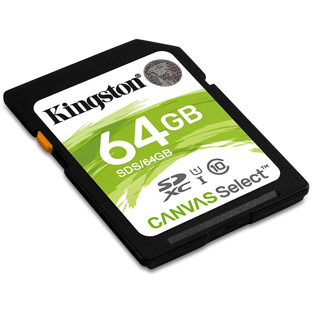 Thẻ nhớ SD 16gb / 64gb Kingston Canvas Select Class 10 - Hàng chính hãng bảo hành 5 năm- Hàng chính hãng