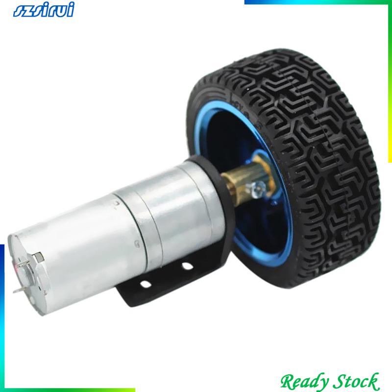 Bộ Giảm Tốc DC Khung Gắn Xe Thông Minh 12V 1360RPM