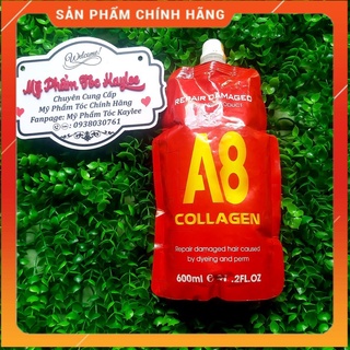 [CHÍNH HÃNG] HẤP COLLAGEN A8 600ML- Ý - mỹ phẩm tóc Kaylee