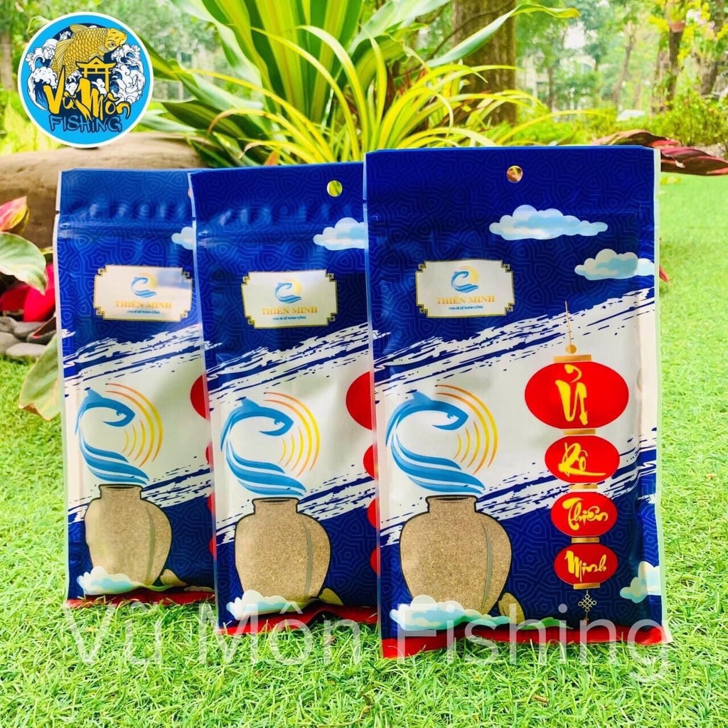 MỒI CÂU CÁ Ủ RÔ THIÊN MINH 250g Siêu Hot  | 100% Nguyên liệu Việt - Vũ Môn NINH BÌNH