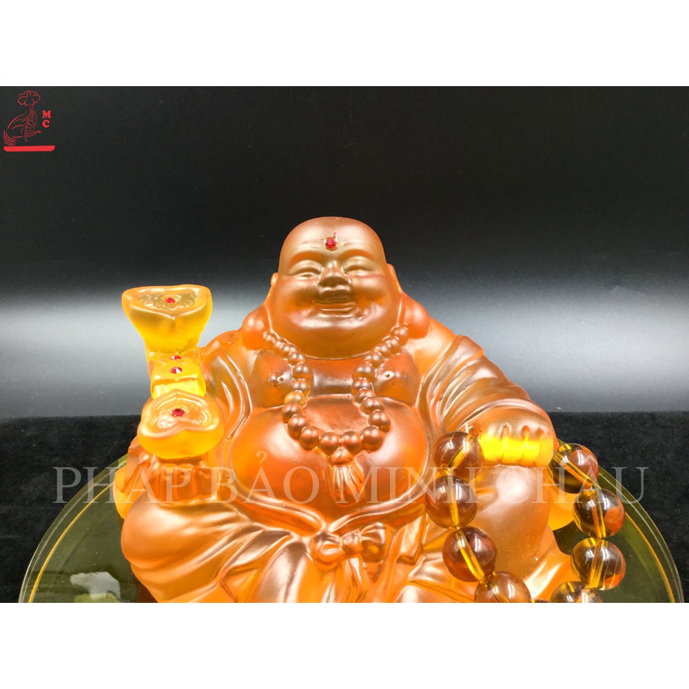 [PHÁP BẢO MINH CHÂU] Bày Ôtô Di Lặc (Như ý nhựa) To