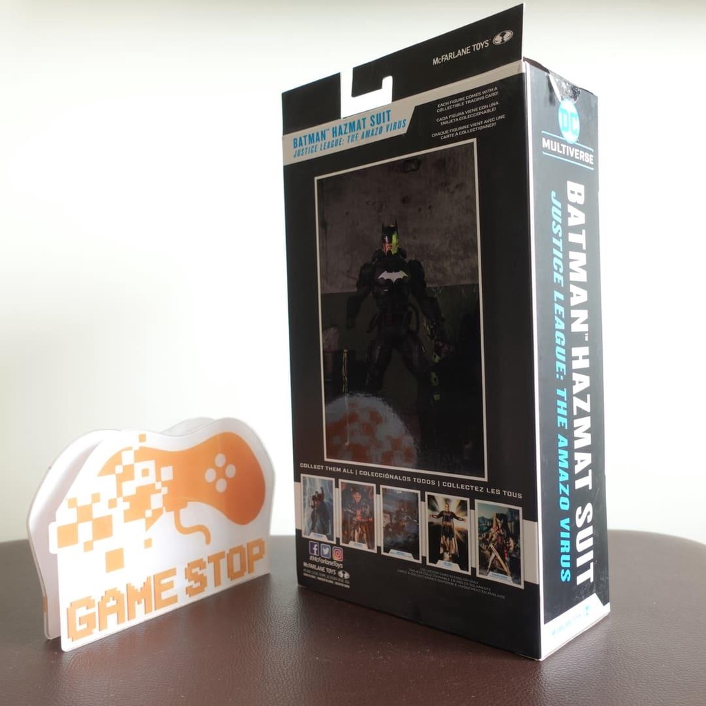 Mô hình DC Multiverse Batman 18cm Hazmat Suit McFarlane Mô hình có khớp Nhựa PVC, ABS CHÍNH HÃNG MỸ DCMF18