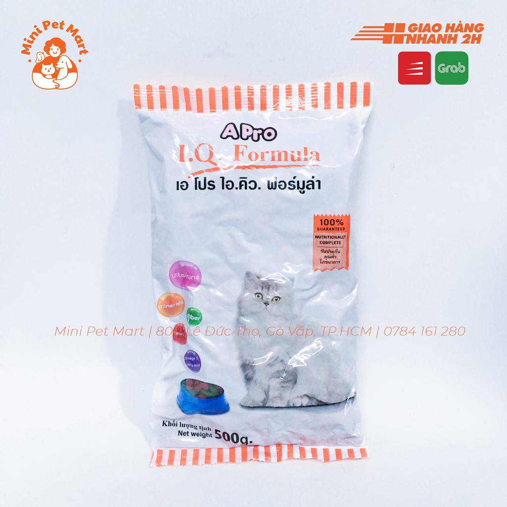 Thức ăn hạt cho mèo trưởng thành A PRO 500g