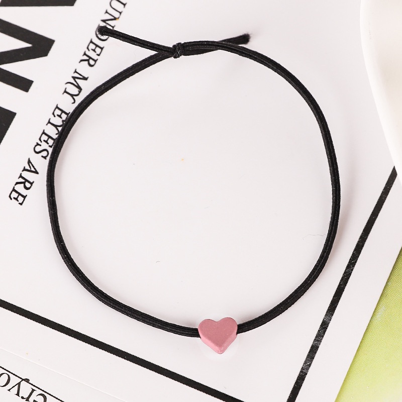 Dây buộc tóc co giãn nhiều màu sắc đa năng