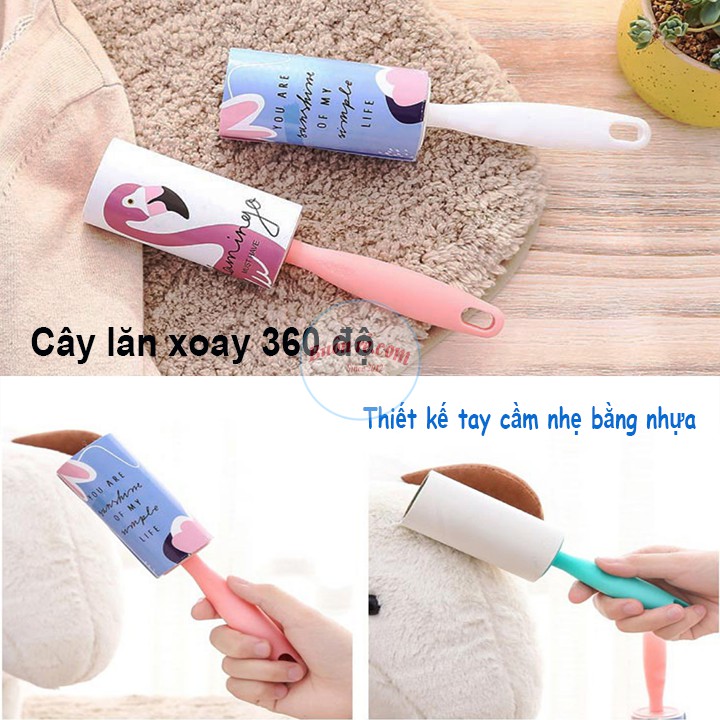 Cây lăn bụi mini cầm tay tiện dụng 01109