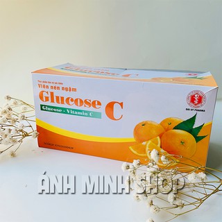 VIên Nén Ngậm Glucose C - Bổ sung vitamin C, Tăng Cường Sức Đề Kháng Cho Cở Thể