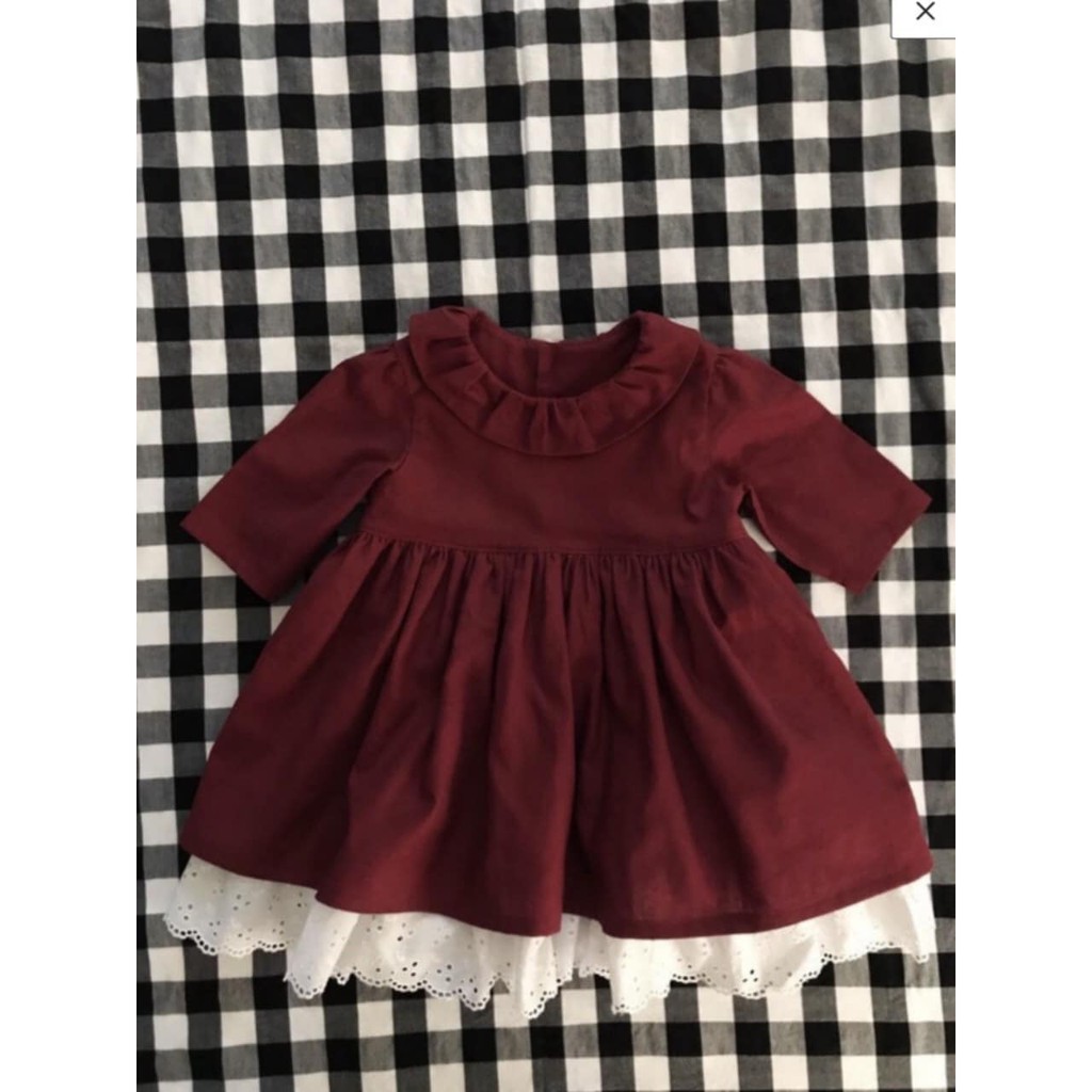 Váy Tiana đỏ đô