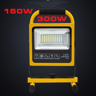 Đèn Pha LED công nghiệp siêu sáng 150w-300w kiêm pin lưu trữ khẩn cấp