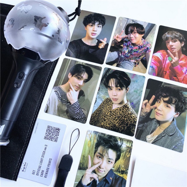 [TẶNG PIN + CARD] Lightstick BTS Bomb VER 3 không kết nối bluetooth(gậy cổ cũ BTS)