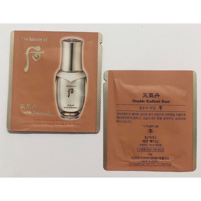 Combo 10 gói kem lót Whoo Hwa Huyn tái sinh làn da, giúp lớp trang điểm giữ lâu hơn và bóng mịn cao cấp | BigBuy360 - bigbuy360.vn