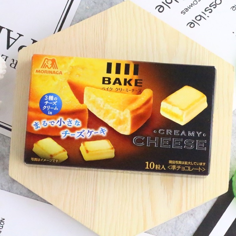 BÁNH CHEESE BAKE - PHÔ MAI NƯỚNG MORINAGA - NHẬT BẢN ( CÓ SHIP HOẢ TỐC NỘI THÀNH)