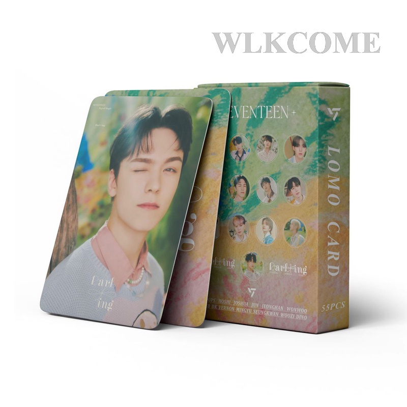 Bộ Sưu Tập Thẻ Ảnh Hình Nhóm Nhạc Hàn Quốc Seventeen Darling Ive