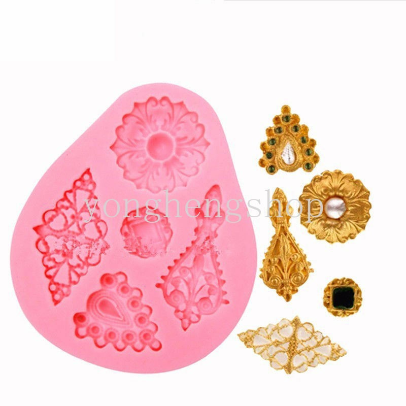 Khuôn Silicone Tạo Hình Làm Bánh Kẹo Hình 3D Dễ Thương