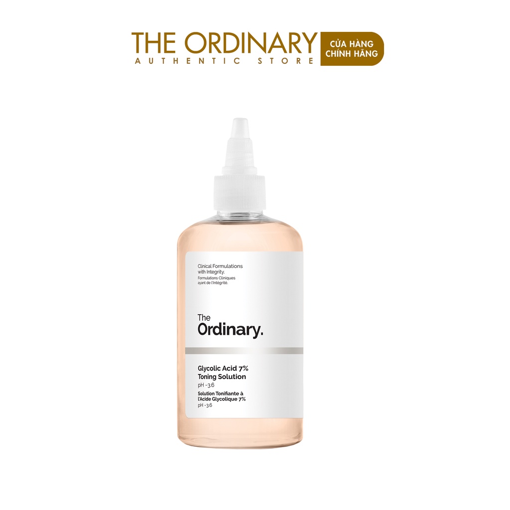Toner The Ordinary Glycolic Acid 7% Toning Solution Tẩy Da Chết / Sáng Da / Giảm Thâm