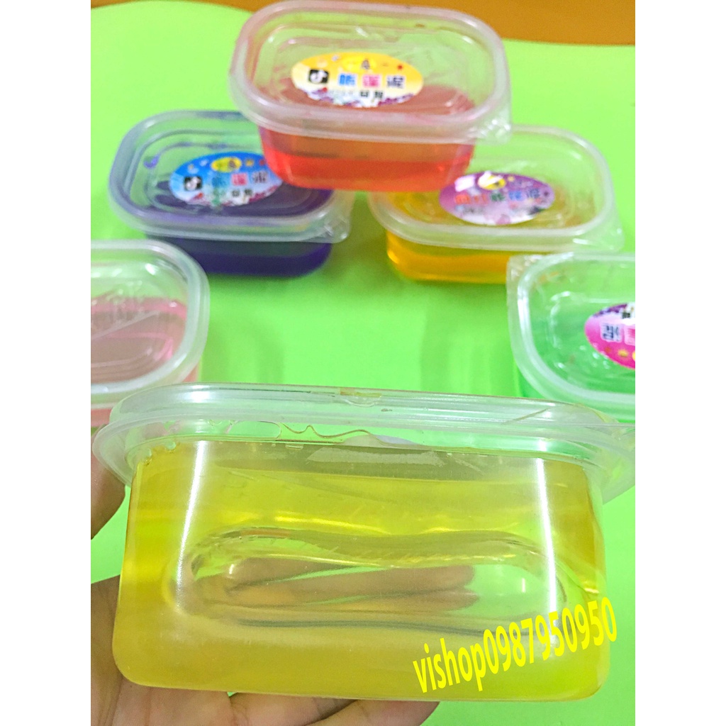 Đồ chơi Slime Slam bí ngô dạng hộp - Gudetama Mochi
