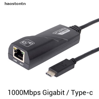 Dây cáp chuyển đổi mạng lan 1000mbps type-c sang rj45 gigabit ethernet lan