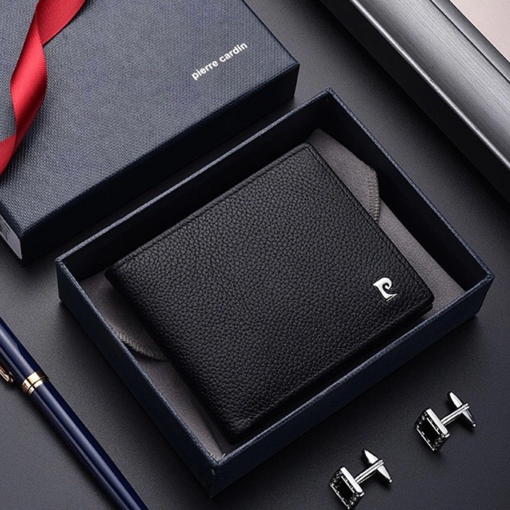 Ví Nam Pierre Cardin Da Bò