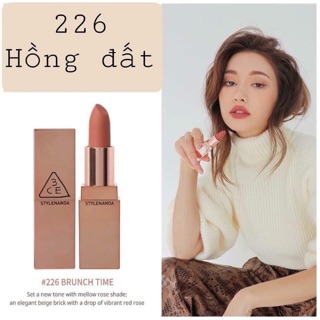 SON 3CE VỎ VÀNG MATTLE LIP COLOR