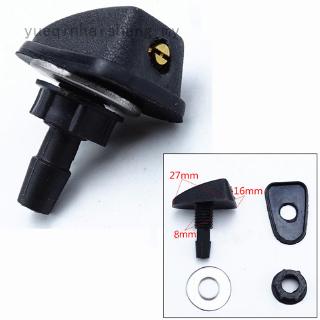 Vòi Xịt Nước Rửa Kính Chắn Gió Trước Màu Đen Thông Dụng Cho Xe Hơi