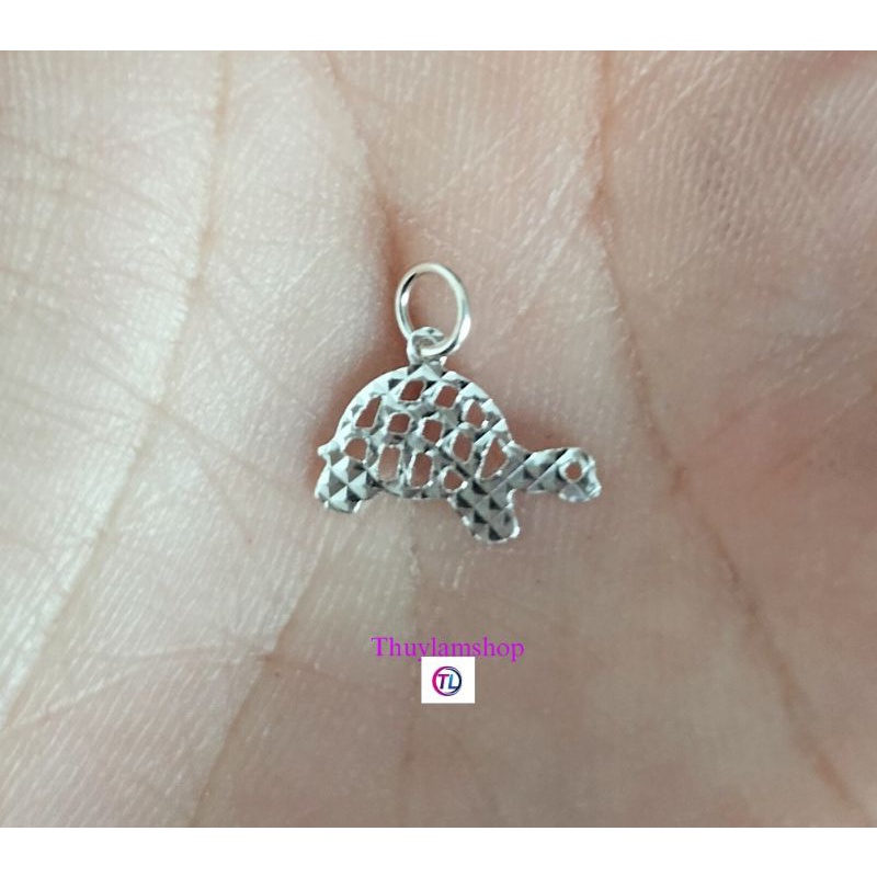 Charm bạc 925 hình cụ rùa học tập may mắn học hành thi cử