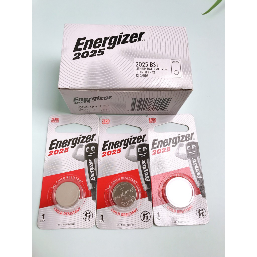 Pin Cúc Áo Energizer CR2025 – Pin Lithium 3V