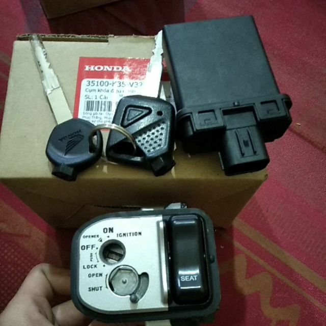 Ổ khoá chìa cơ tìm xe SH chính hãng Honda