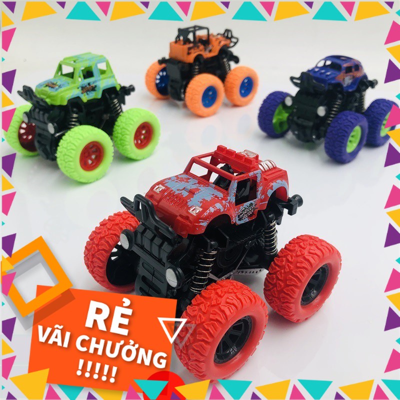 Xe trớn oto địa hình chạy bánh đà cho bé