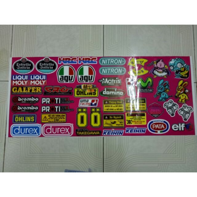 Tem logo kích thước 60*28