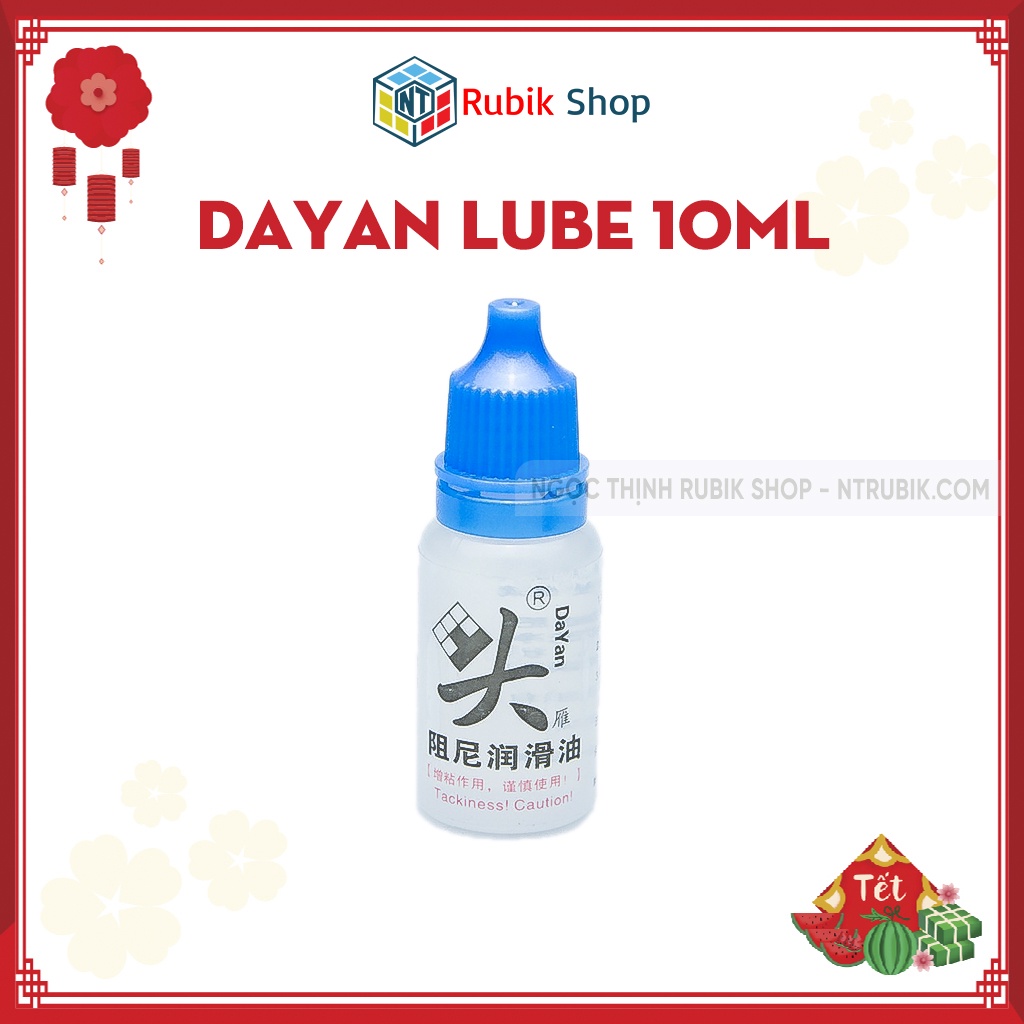 [Dầu bôi trơn Rubik] Dayan Lube 10ml / Dayan Tackiness Lube 10ml