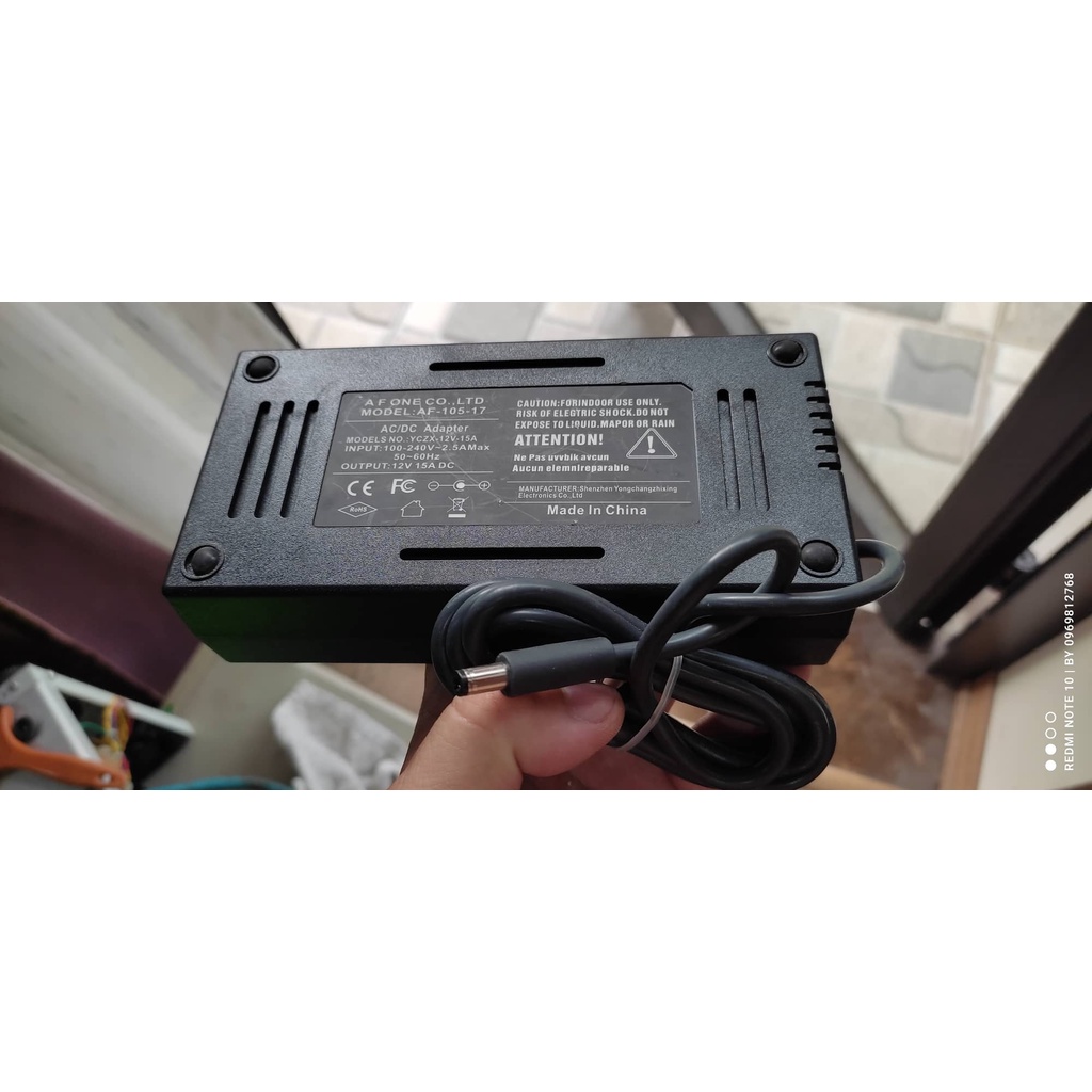 Nguồn Adapter 12v - 15a