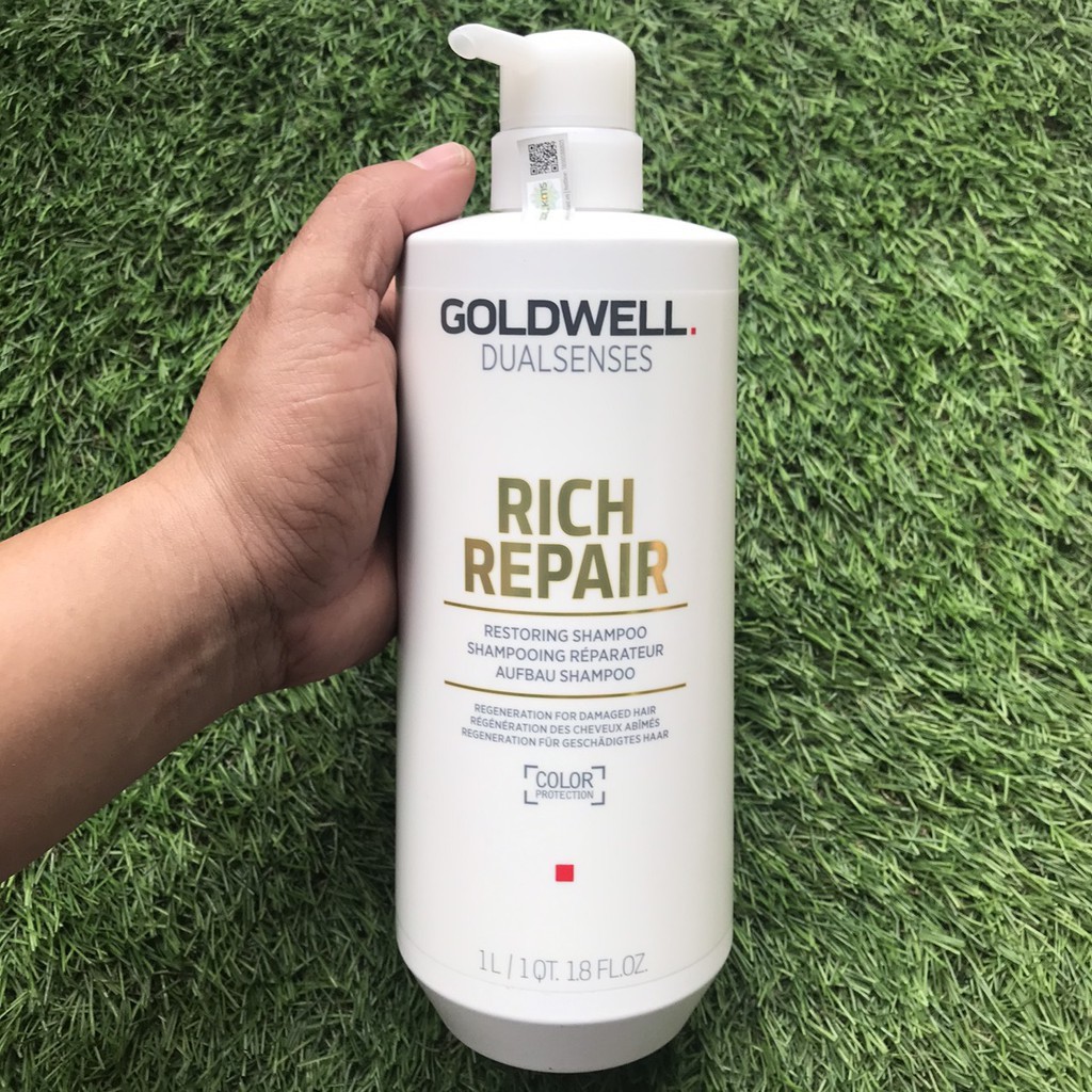 Dầu gội phục hồi tóc hư tổn Goldwell Rich Repair Shampoo 1000ml