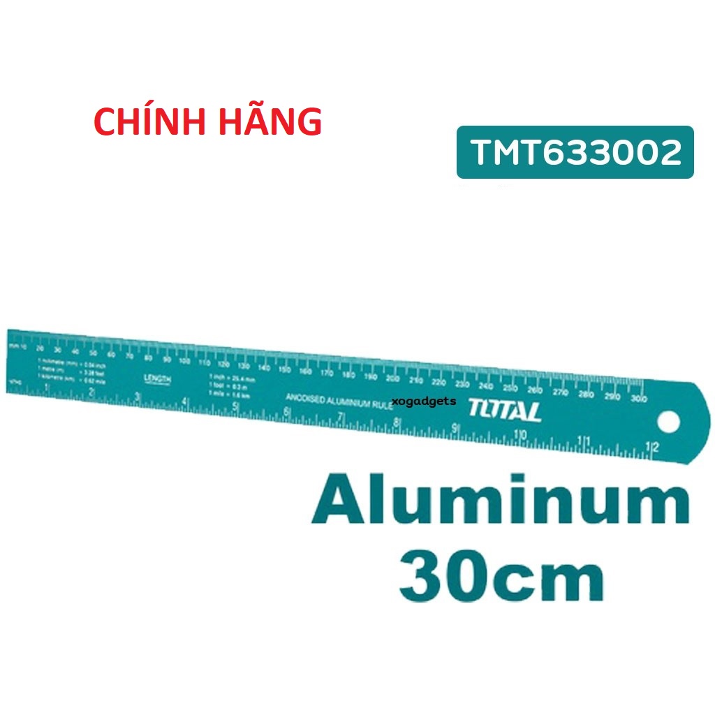 ĐỒ NGHỀ TOTAL Thước đo 30cm TMT633002