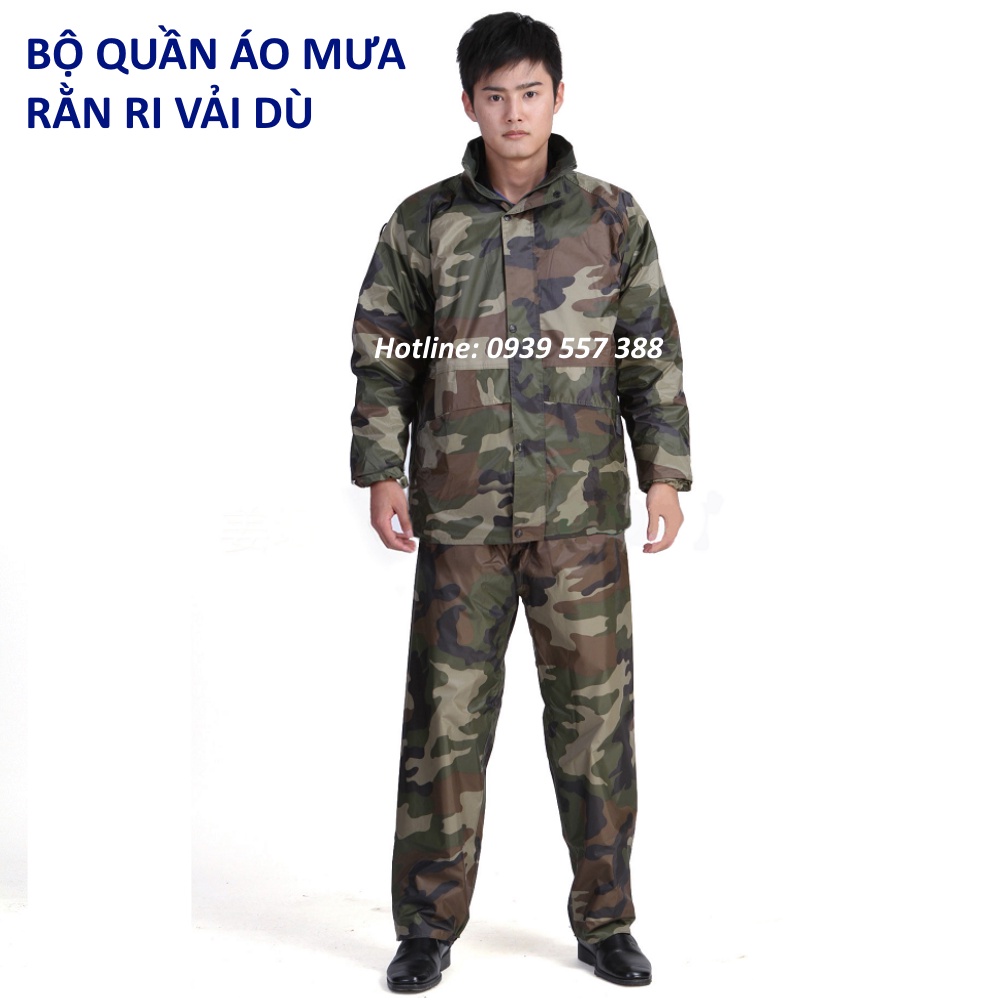 ÁO MƯA BẢO HỘ LAO ĐỘNG , ĐI XE ĐẠP ,XE MÁY , BỘ QUẦN ÁO ĐI MƯA RẰN RI VẢI DÙ CAO CẤP