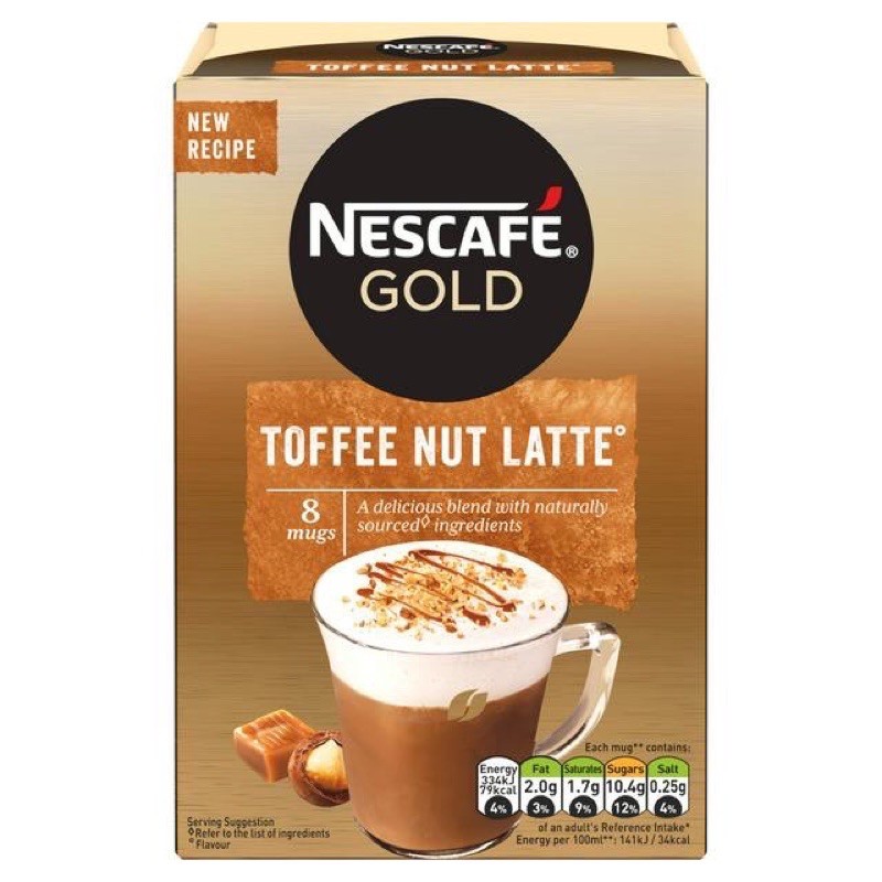 Cà Phê Hòa Tan Nescafe Gold nhập khẩu UK Chính hãng