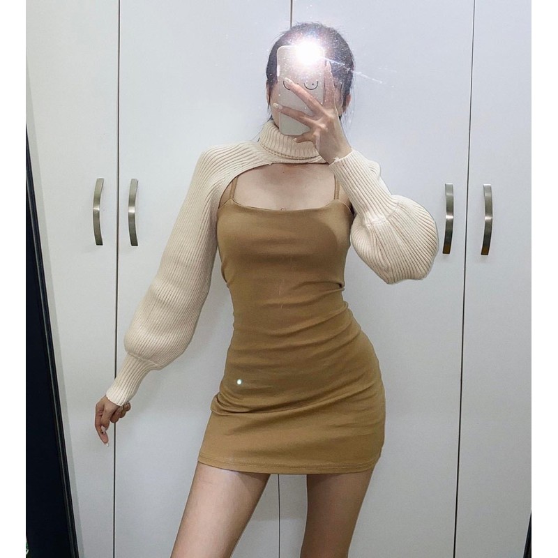 ÁO CỔ LỌ ZARA TOP TAOBAO