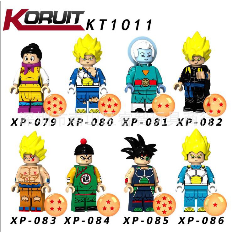 Minifigures Đồ chơi lắp ráp nhân vật trong Dragonball 02