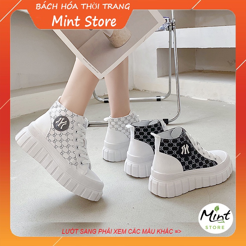 Giày sneaker nữ cổ cao, giày thể thao đẹp đi học đi chơi phong cách hàn quốc G 152 | WebRaoVat - webraovat.net.vn