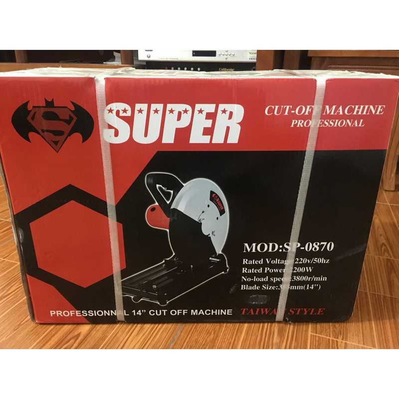 [New] Máy cắt sắt bàn Super SP-8070 loại lõi đồng công suất 2000W