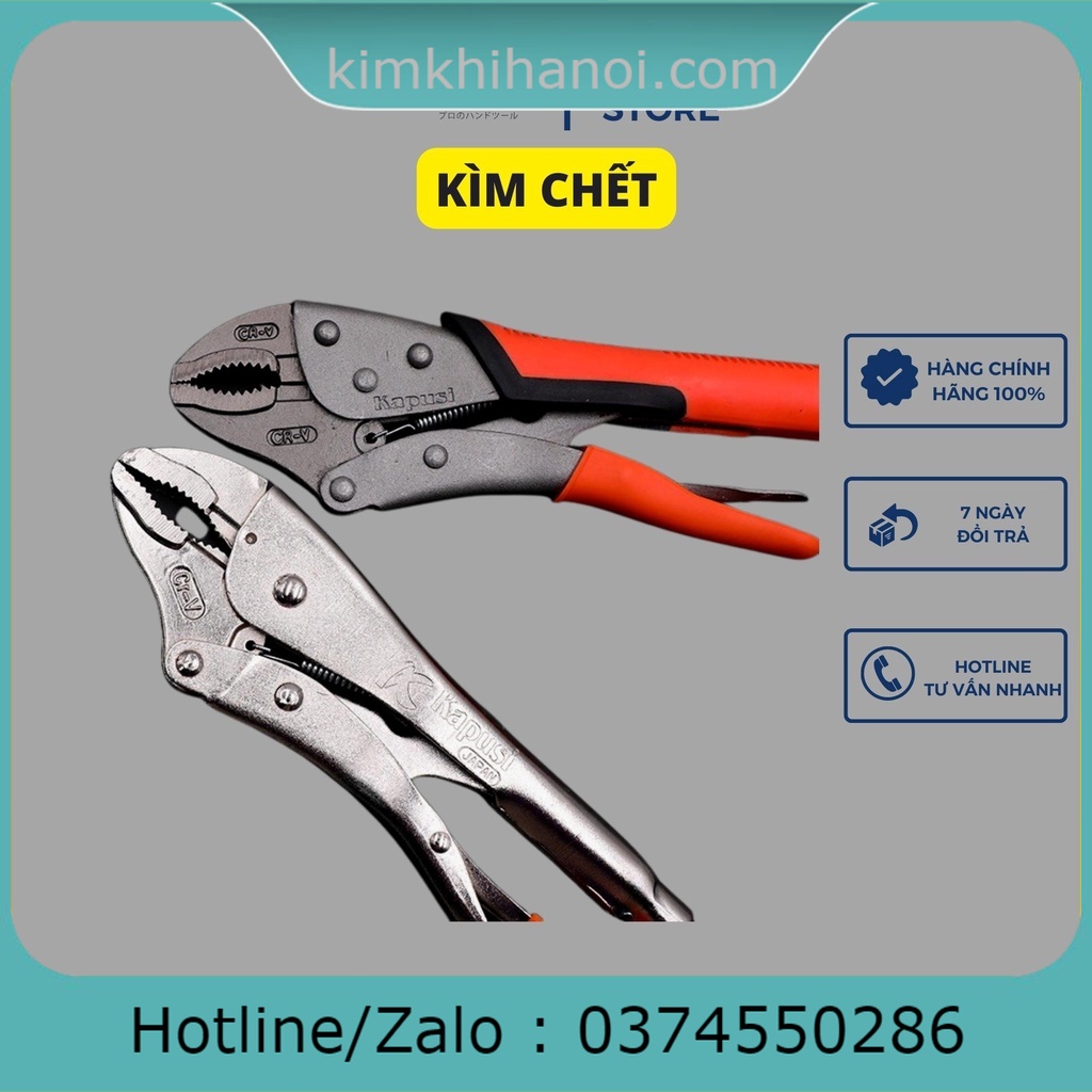 KÌM CHẾT BỌC NHỰA KAPUSI 10 IN