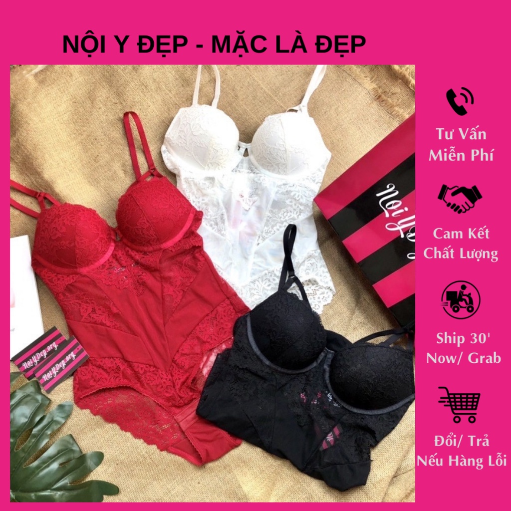 Bodysuit ren nâng ngực L1838 sexy tại Nội Y Đẹp