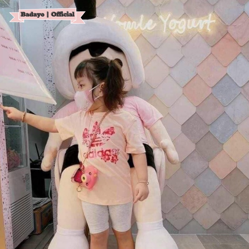 Quần đùi legging cho bé vải cotton 4 chiều co dãn cho trẻ thỏa sức vận động BADAYO 155222226632