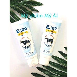 Sữa rửa mặt E100 Sữa bò tươi 50ml/80ml