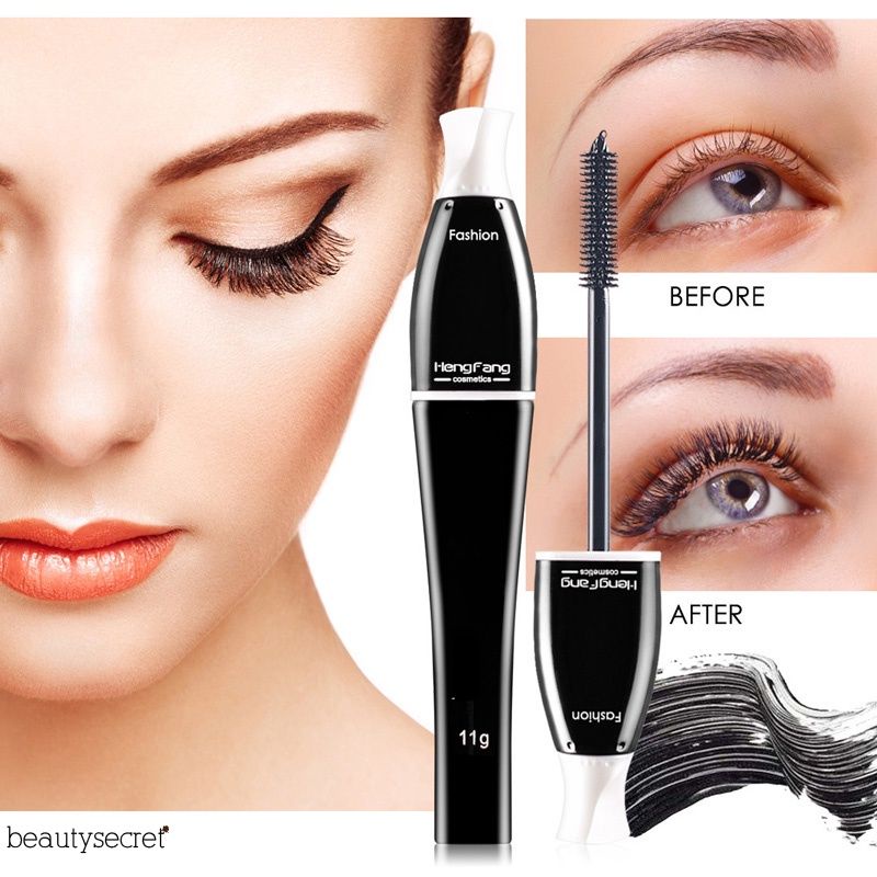 Mascara Hengfang Nhiều Màu Sắc Chống Nước Chống Mồ Hôi Lâu Phai Cho Hàng Mi Dày Dài Và Cong Vút