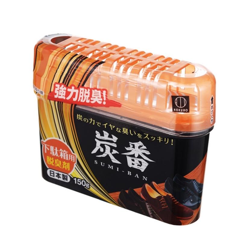 Hộp khử mùi tủ giầy, tủ quần áo than hoạt tính 150g Kokubo hàng nội địa Nhật Bản AD61