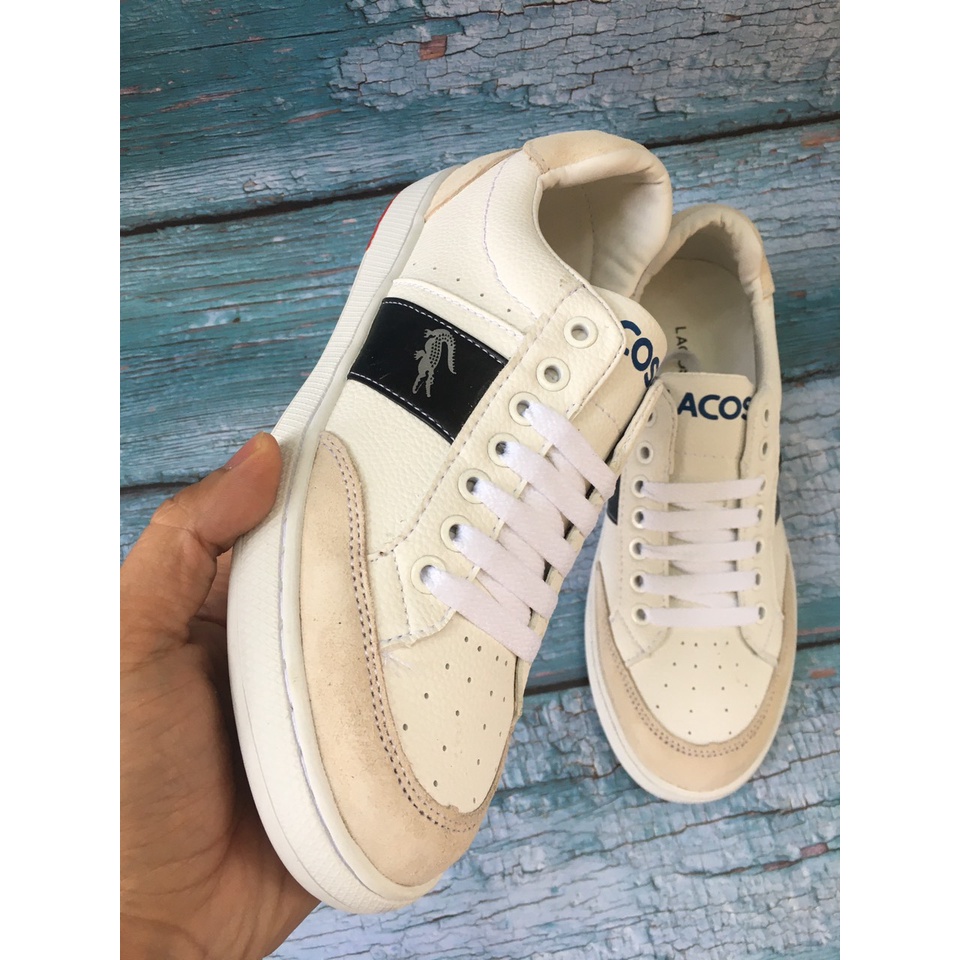 Giày thể thao nam Lacote da bò hàng cao cấp vnxk kiểu dáng thời trang trẻ đẹp